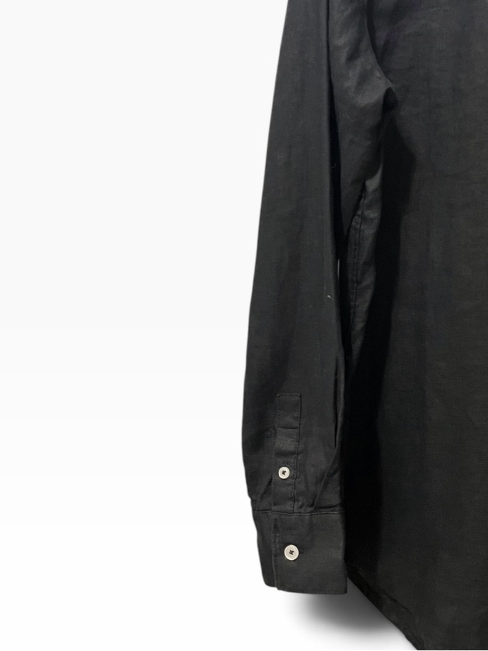 NWT QUINCE Women’s Black LB20234-CMA01-7159 100% European Linen Shirt Medium - Picture 5 of 8